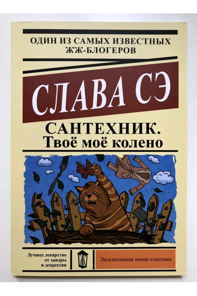 Сантехник Твоё моё колено - Слава Сэ (мягкий переплет)