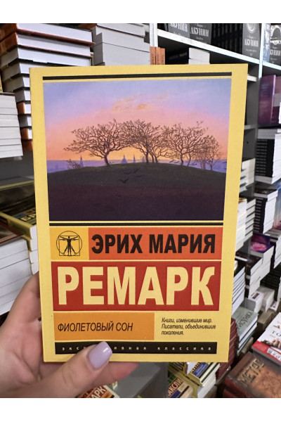 Фиолетовый сон - Эрих Мария Ремарк (мягкий переплет ЭК)